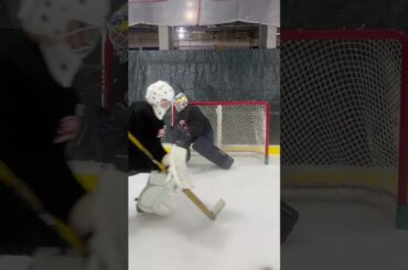 Devin Cooley of the Buffalo Sabers organization working his smothers today at PGD. #GetBetter