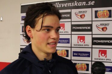 Intervju med Axel Andersson, Södertälje efter SSK-Leksand 5/10-18