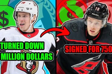 NHL Players Who REJECTED Contracts and REGRETTED It