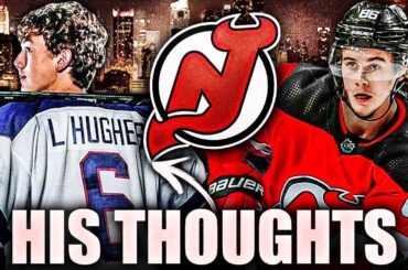 Luke Hughes Thoughts On Jack Hughes & The New Jersey Devils (2021 NHL Draft News & Rumors) Prospects