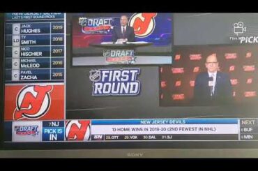 New Jersey Devils Select Alexander Holtz 7th Overall 2020 NHL DRAFT