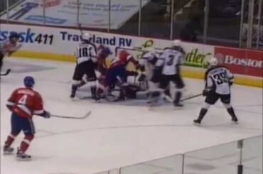 10-11-13 Regina Pats vs Vancouver Giants Kyle Burroughs 4 Assists