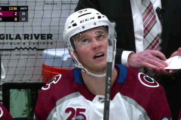 2/26/21  Andre Burakovsky Extends The Avs Lead To 2-0