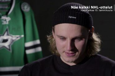 NHL-tähdet selostuskopissa | Roope Hintz