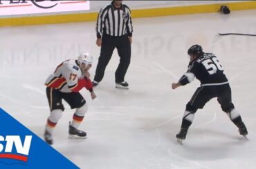 Milan Lucic And Kurtis MacDermid Scrap In Heavyweight Bout