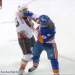 Josh Manson vs Matt Martin Dec 21, 2015