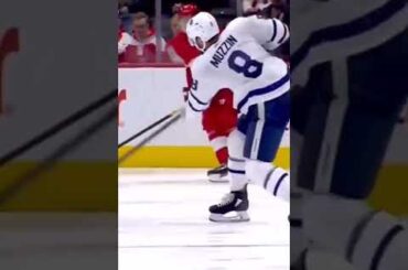 Jake Muzzin Shooting With One Glove! 😂 #leafs