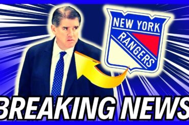 🔥TODAY'S LATEST NEWS FROM THE NEW YORK RANGERS! BOMBASTIC REVELATION! NHL!