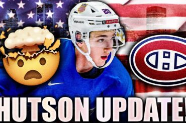 AMAZING HABS NEWS: LANE HUTSON DOMINATING FOR TEAM USA AGAIN (Montreal Canadiens Top Prospects) 2023