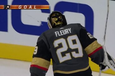 Oskar Lindblom Goal - Philadelphia Flyers vs Vegas Golden Knights (10/4/18)