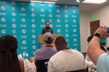 Mike McDaniel on Jalen Ramsey | Miami Dolphins Training Camp
