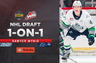 2023 NHL Draft 1-on-1 - Sawyer Mynio