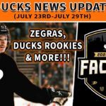 Trevor Zegras' New Team, Ducks Rookies & MORE!!!