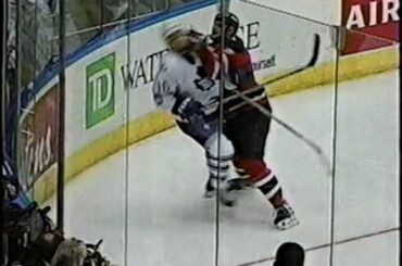 Darcy Tucker hits Colin White - May 5, 2001