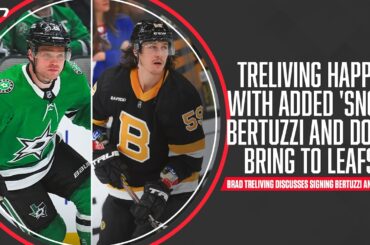 Treliving happy with added 'snot' Bertuzzi and Domi bring to Leafs