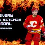 Nick Ritchie All 4 Goals From The 2022-23 Season | Calgary Flames