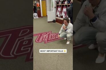 TOURING AN OHL LOCKER ROOM