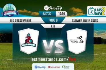 SEQ Cassowaries vs Sunway Silver Colts | ShareTrip Malaysia Open 2023