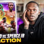 Israel Adesanya Reacts to Terence Crawfords Masterful KO of Errol Spence Jr