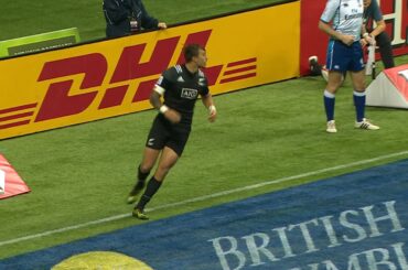 Ambrose Curtis with the pace at the Canada Sevens