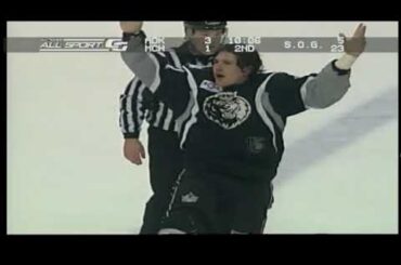 ECHL fight - Alexandre Carrier vs Dannick Paquette 04/08/16