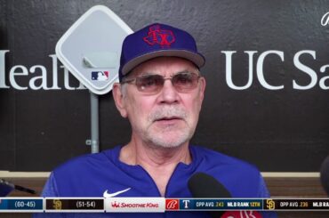 Bruce Bochy and Chris Young on acquiring Max Scherzer.