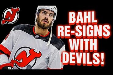 The NJ Devils Re-sign Defenseman Kevin Bahl to a Great 2 Year contract!