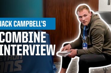 Behind the Scenes: Jack Campbell's NFL Combine Interview
