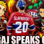JURAJ SLAFKOVSKY SPEAKS OUT: BIG STATUS UPDATE… (Montreal Canadiens News & Rumours Today NHL 2023)
