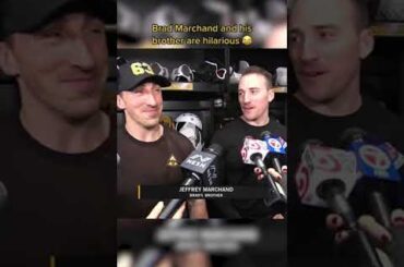 Brad Marchand is a POET? 🤣 (via @nhl) #shorts