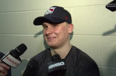 Kaapo Kakko Talks Crazy Goal & First Game With New York Rangers