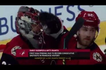 Antti Raanta shutout vs Los Angeles