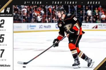 Troy Terry earns third star of the week