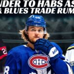 NHL Trade Rumours - Sens, Blues, Nylander to Habs? Bruins Sign Swayman & Frederic