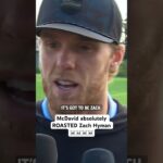 Connor McDavid absolutely ROASTS Zach Hyman ☠️🫢