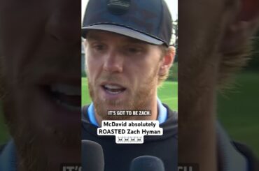 Connor McDavid absolutely ROASTS Zach Hyman ☠️🫢