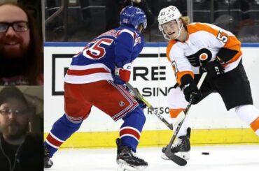 WHERE DOES THE FLYERS VS RANGERS RIVALRY RANK?? | WADE ALLISON CONTINUES TO IMPRESS