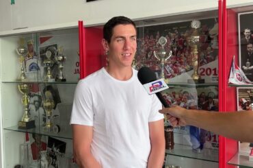 ROZHOVOR | Tomáš Nosek besedoval s mladými hokejisty na Letní hokejové škole