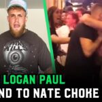 Jake Paul and Logan Paul respond to Nate Diaz choke video: "A homeless Stockton man"