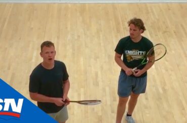 Stuck With The Tkachuks Week 5: Matthew Battles Brady In Squash