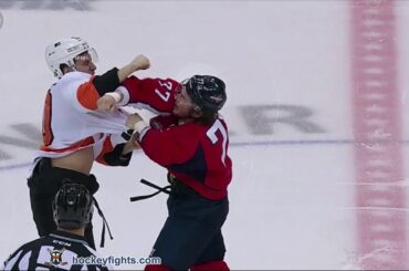 Brayden Schenn vs T.J. Oshie Apr 22, 2016