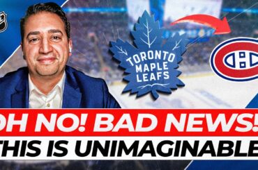 LAST MINUTE! REVEALED THE BOMB! BAD NEWS! TORONTO MAPLE LEAFS NEWS! NHL NEWS!