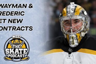 What Swayman and Frederic Deals Mean for 2023-24 Bruins | The Skate Pod Ep 213