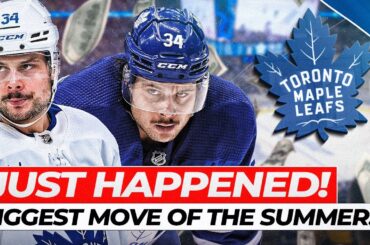 NOW! RELEASED THE BOMB! MATTHEWS EXTENSION! HOT INFORMATION! TORONTO MAPLE LEAFS NEWS! NHL NEWS!