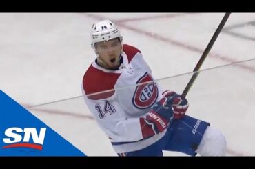 Nick Suzuki Restores Canadiens' Lead 22 Seconds After Joel Farabee Ties Game