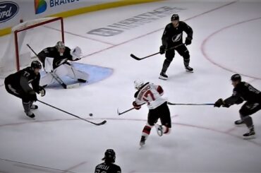 Yegor Sharangovich Pots His First Of The Campaign For The Equalizer