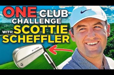 Scottie Scheffler Plays Us With Only A 4 Iron
