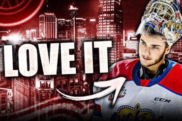 The HUGE CONFIDENCE Of Sebastian Cossa: "NO MERCY" (Detroit Red Wings Top Prospects News) 2021 Draft