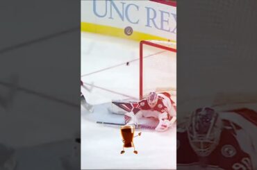 Elvis Merzlikins' Epic Rock 'n' Roll Save: Goalie Wizardry at Its Finest! #hockey #shorts #nhl