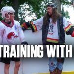 Olly Postanin Arrives To Teach The Kesler's Some Hockey Lessons | Kes' House